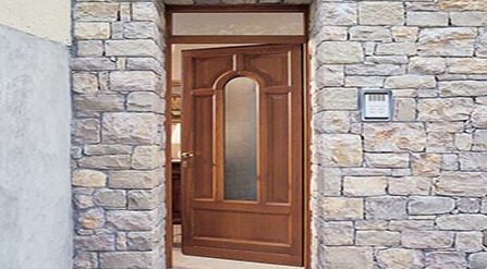 installatie houten voordeur